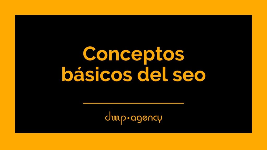 Conceptos básicos del seo