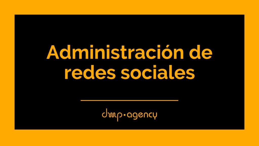 Administración de redes sociales