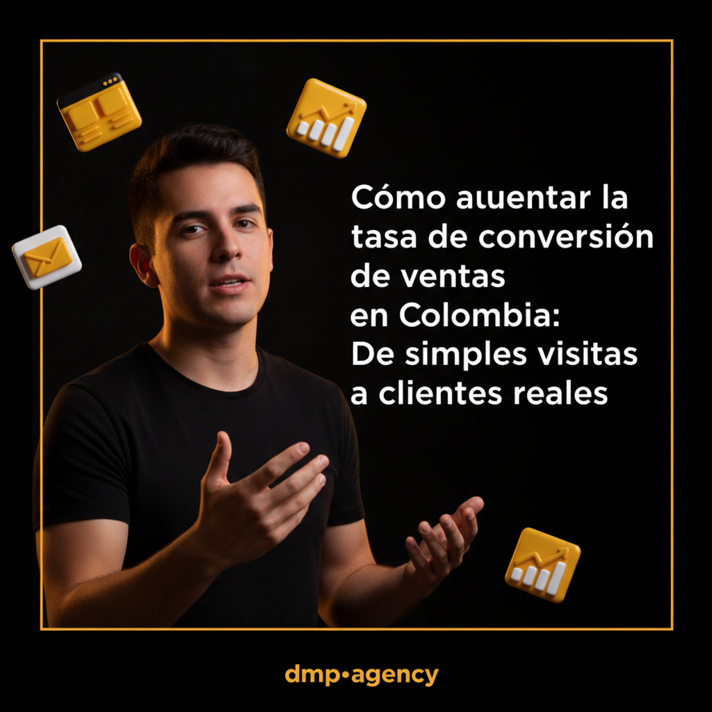Cómo aumentar la tasa de conversión de ventas en Colombia: De simples visitas a clientes reales