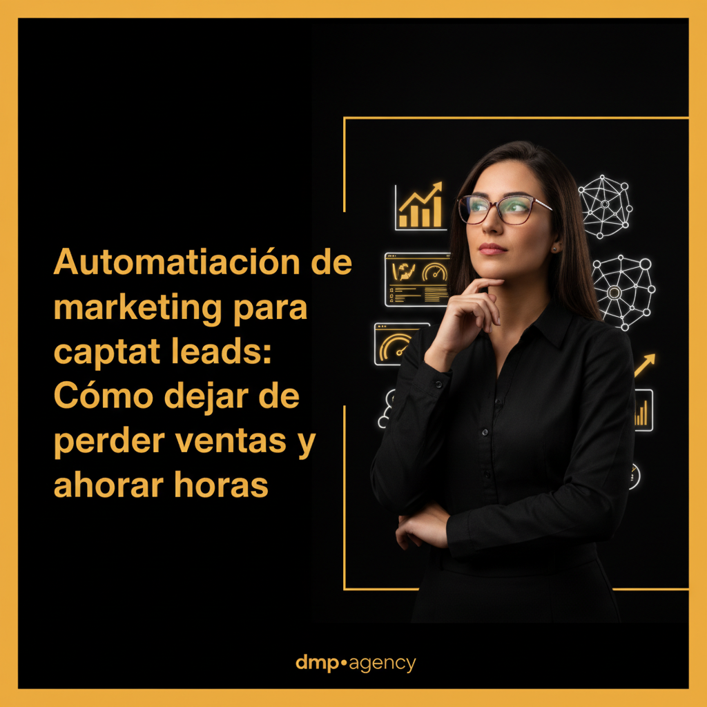 Automatización de marketing para captar leads: Cómo dejar de perder ventas y ahorrar horas